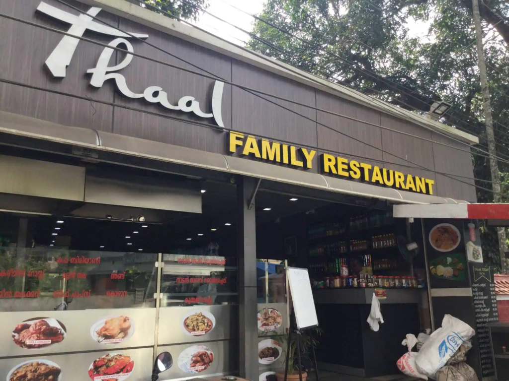 Thaal Family Restaurant Food Experience in Edappally Kochi